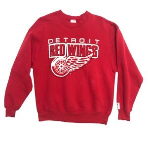 Vintage 90's! Detroit Red Wings Official Merchandise LARGE Sweatshirt